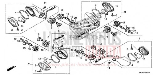 BLINKER NC750SAG de 2016